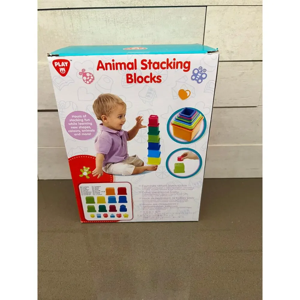 Animal Stack Blocks, new in box!